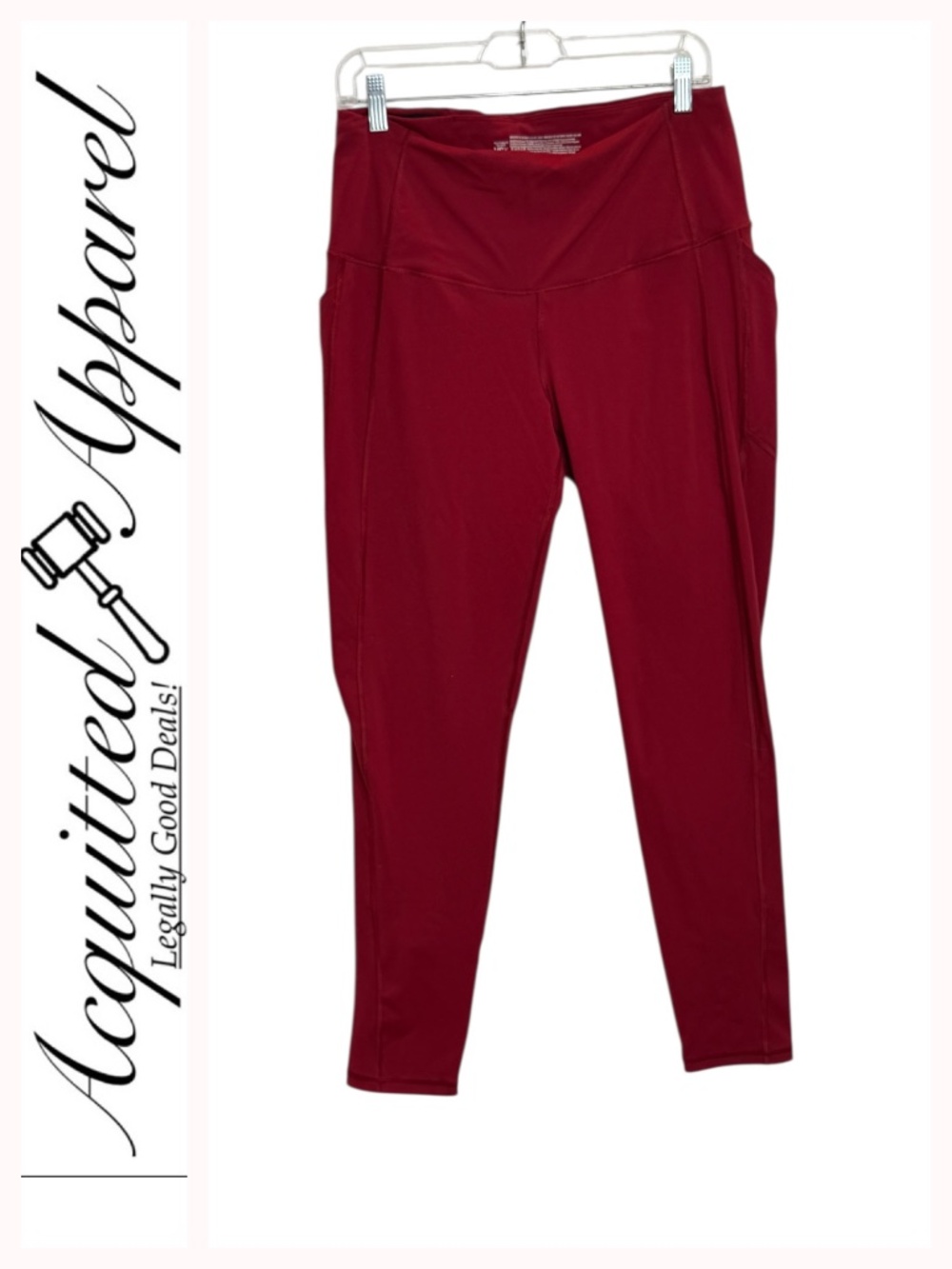 Victoria’s Secret VSX Sport High-Rise Maroon Performance Leggings